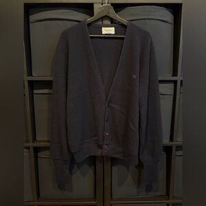 Christian Dior Vintage Cardigan Logo Black Men’s Size M EUC